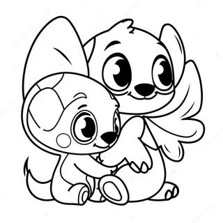 Stitch Und Angel Ausmalbild 541-432