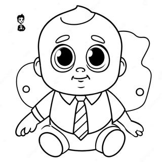 Boss Baby 2 Ausmalbild 54240-45175