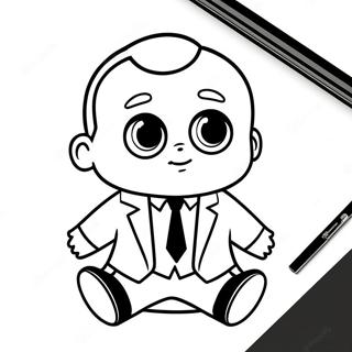 Boss Baby Im Anzug Ausmalbild 54241-45171