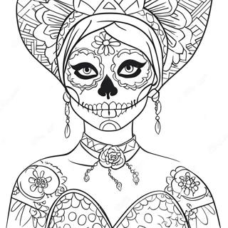 Catrina Ausmalbild 54310-45217