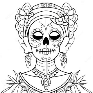 Catrina Ausmalbild 54310-45218