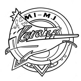 Miami Marlins Ausmalbilder