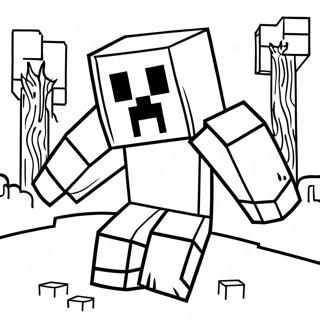 Cool Minecraft Ausmalbilder