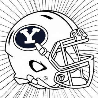 Byu Football Logo Ausmalbild 55101-45831