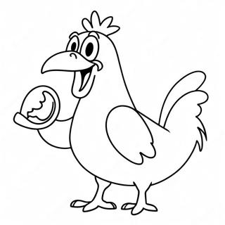 Foghorn Leghorn In Komischer Pose Ausmalbild 55222-45945