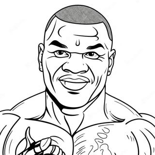 Mike Tyson Ausmalbilder