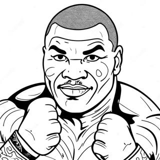 Mike Tyson Ausmalbild 55231-45951