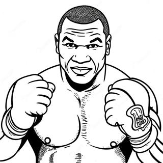 Mike Tyson Ausmalbild 55231-45952