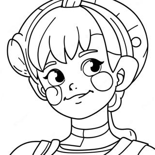 Bulma In Ihrem Ikonischen Outfit Ausmalbild 55602-46253