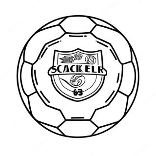 Fußballlogo Ausmalbilder