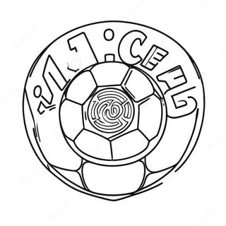 Fussball Logo Ausmalbild 55661-46290