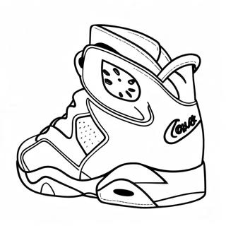 Jordan 6 Umriss Ausmalbild 55671-46302