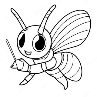 Beedrill Ausmalbild 55731-46339