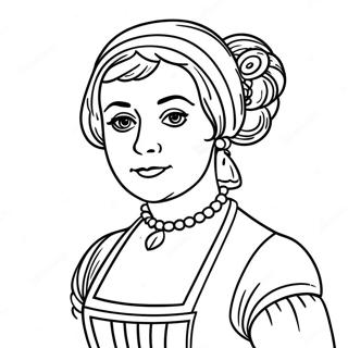 Jane Austen Ausmalbilder