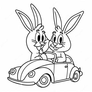 Liebe Bugs Bunny Und Lola Ausmalbilder