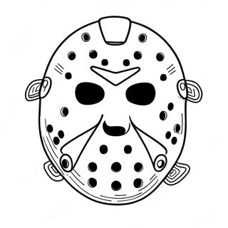 Jason Voorhees Ausmalbilder