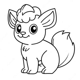 Vulpix Ausmalbild 56251-46760