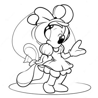 Prinzessin Minnie Maus Ausmalbild 56261-46766