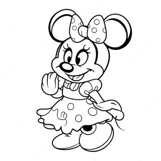 Prinzessin Minnie Maus Ausmalbild 56261-46768