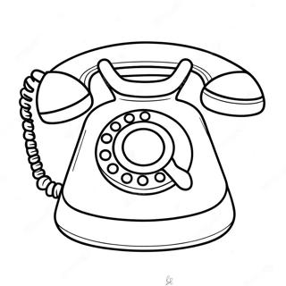 Telefon Ausmalbild 56311-46806