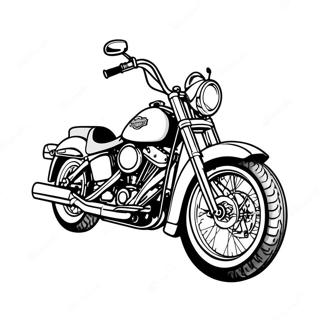 Harley Davidson Ausmalbilder