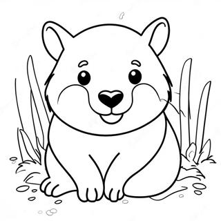 Wombat Ausmalbild 56381-46869