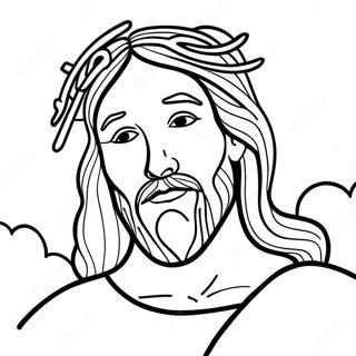 Jesus Ist Mein Fels Ausmalbild 56551-47002