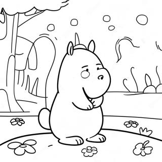 Moomin Ausmalbild 56621-47060