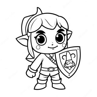 Toon Link Ausmalbild 56651-47078