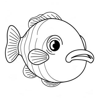 Blob Fisch Ausmalbild 56711-47125