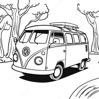 Vintage Volkswagen Bus Ausmalbild 56742-47161