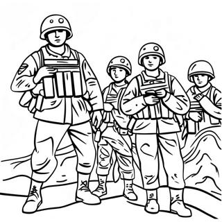 Soldaten In Tarnung Ausmalbild 56772-47182