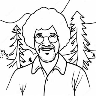 Bob Ross Ausmalbilder