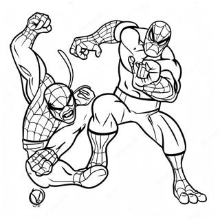 Spiderman Und Hulk Ausmalbilder