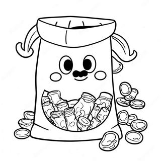 Heiße Cheetos Clipart Ausmalbilder