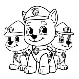 Paw Patrol Halloween Ausmalbilder