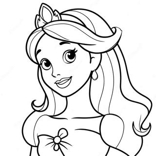 Charmante Disney Prinzessin Ausmalbild 57445-47772