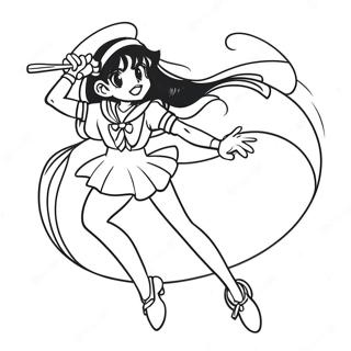 Sailor Pluto In Aktion Ausmalbild 57515-47818