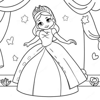 Prinzessin Spiel Ausmalbild 57714-47979