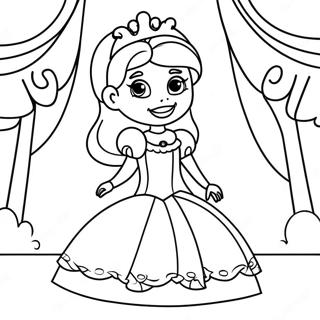 Prinzessin Spiel Ausmalbild 57714-47980