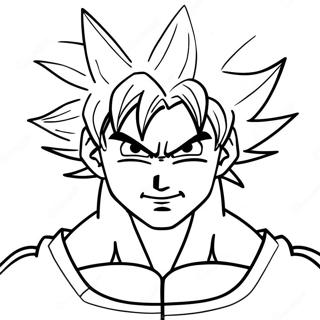 Goku In Super Saiyajin Form Ausmalbild 57785-48033