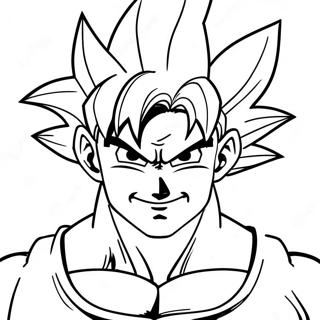 Goku In Super Saiyajin Form Ausmalbild 57785-48035