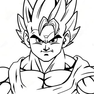 Gohan Super Saiyan 2 Ausmalbilder