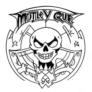 Motley Crue Ausmalbilder