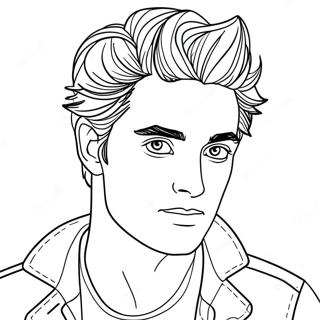 Edward Cullen Ausmalbild 58054-48249