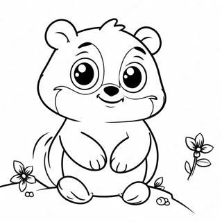 Niedliche Eule Winnie Puuh Ausmalbild 58145-48325