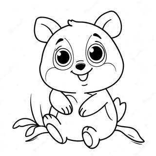 Niedliche Eule Winnie Puuh Ausmalbild 58145-48327