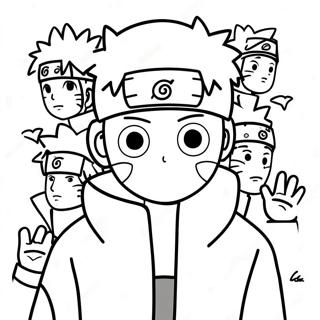 Naruto Among Us Charakter Ausmalbild 58224-48388