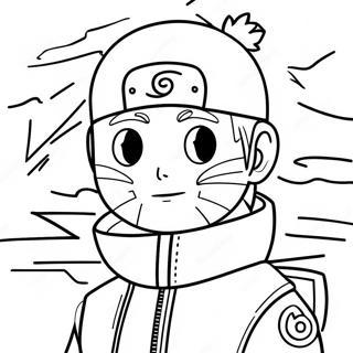 Niedlicher Naruto Among Us Crewmitglied Ausmalbild 58225-48397