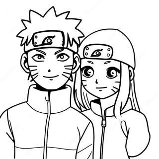 Naruto Und Hinata Ausmalbild 58364-48503